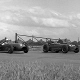 RH 59 - 2 Aston Martin - Roy Salvadori, 28 Lotus 16 - Graham Hill