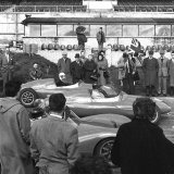RC 614 - Charles Cooper flags of the cars - Brands Hatch March 1957