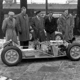 RF 827 Lotus 17 - Colin Chapman - Mike Costin - Alan Stacey - Innes Ireland - Graham Hill - Hornsey January 1959