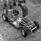 RF 830 Lotus 17 Chassis at Hornsey January 1959
